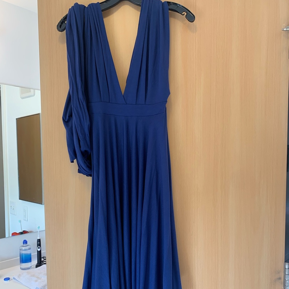 Tart infinity dress. Navy blue. Size medium.